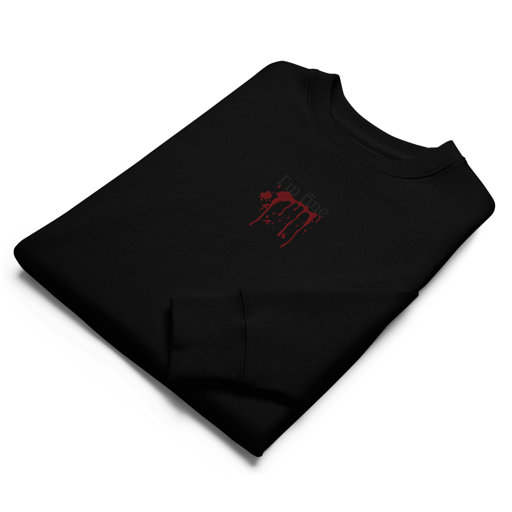 I'M FINE | SWEATSHIRT - UZVELC_KREKLU - T - SHIRT - 