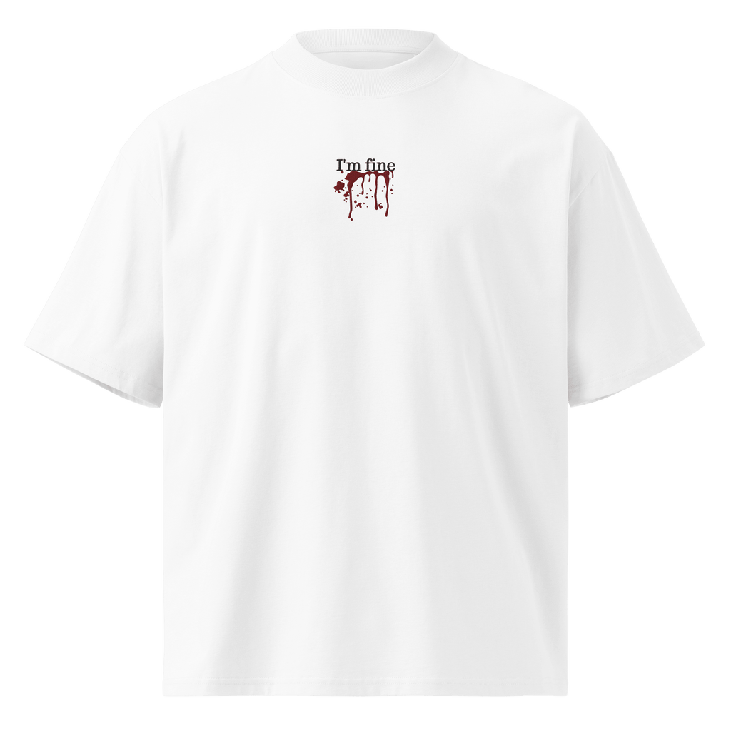 I’M FINE | T - SHIRT - UZVELC_KREKLU - T - SHIRT - 